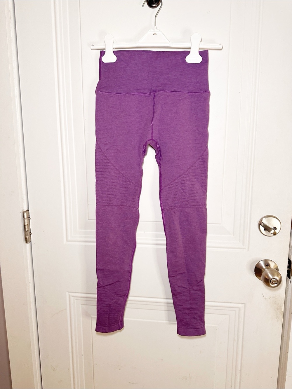Alphalete Revivals Purple High-Waist Leggings Sz M